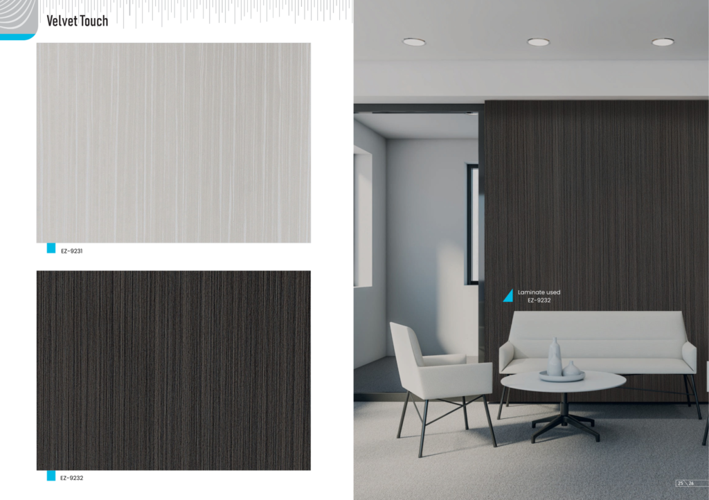 VELVET COLLECTION PVC LAMINATES