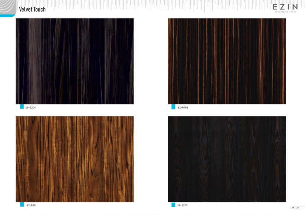 VELVET COLLECTION PVC LAMINATES