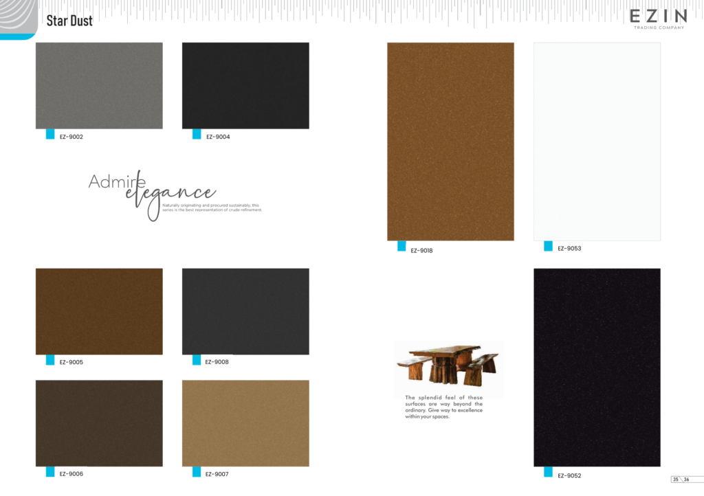 STARDUSTCOLLECTION PVC LAMINATE