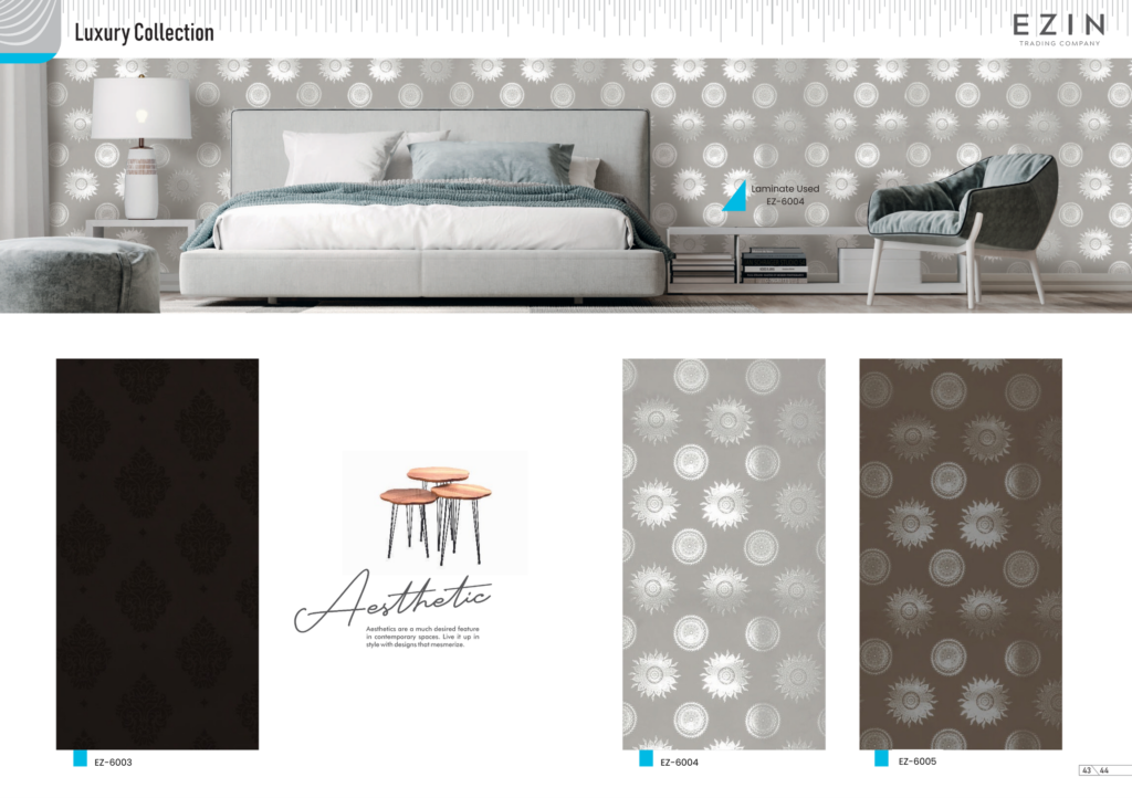 LUXURY COLLECTION PVC LAMINATE