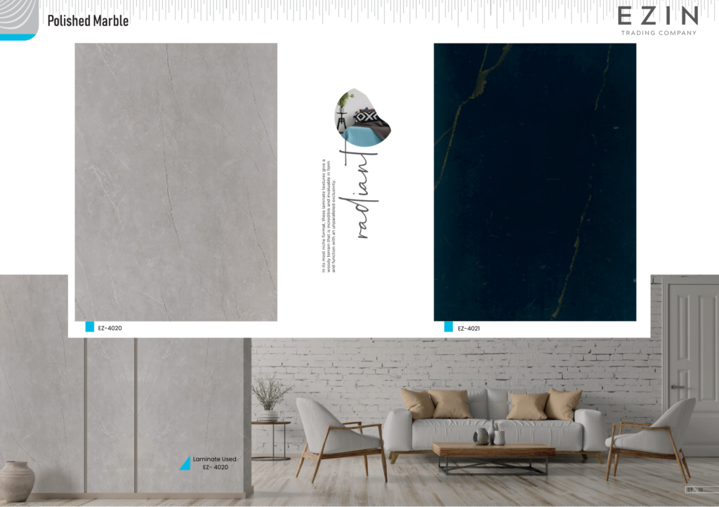 POLISHED MARBLE PVC LAMINATES