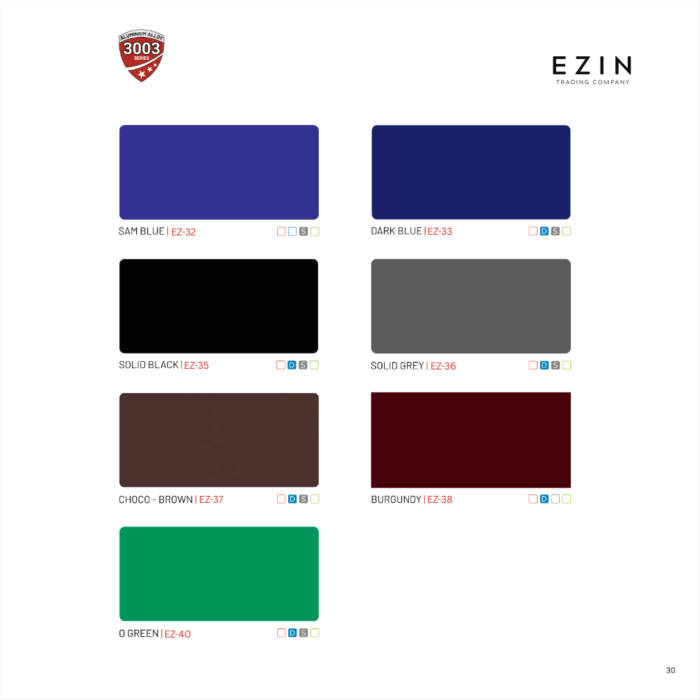 Ezin ACP Sheets